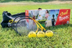 STREET TENNIS - ENSEMBLE DE JEU AVEC SAC DE TRANSPORT